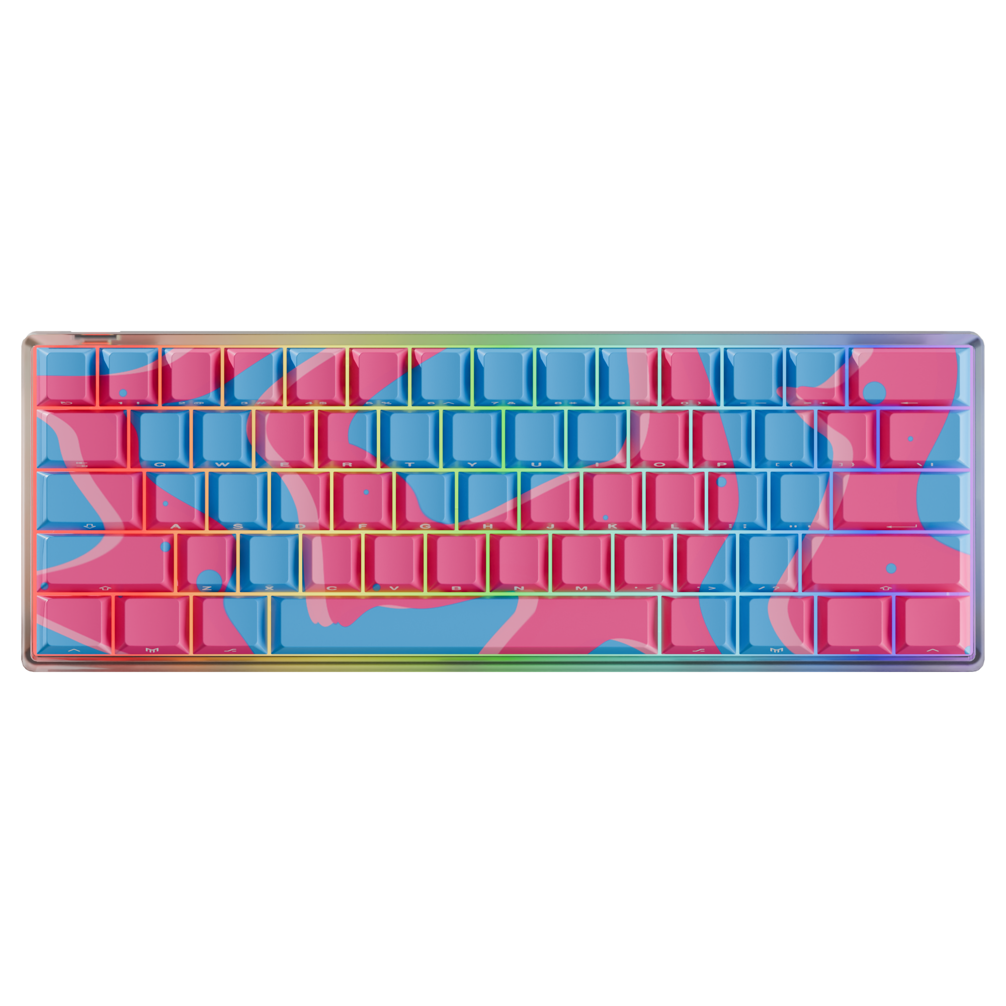 Elite 4 - 60% Magnetic Keyboard - Cotton Candy